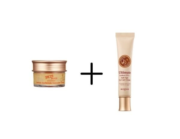 Skinfood Salmon Concealer (1) +  Ultimate Sodium Dna Anti-Age Eye Care Cream