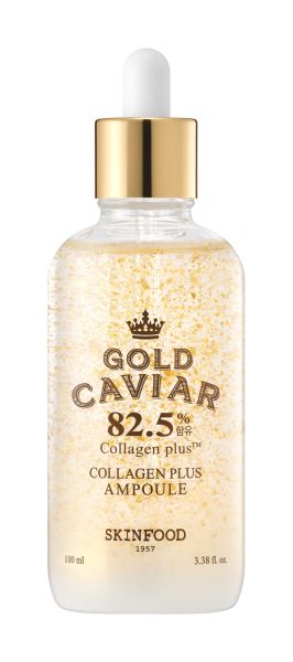 SKINFOOD GOLD CAVIAR 美容液 100ml SkinFood Gold Caviar EX Serum Nourishing and Firming - SweetCare