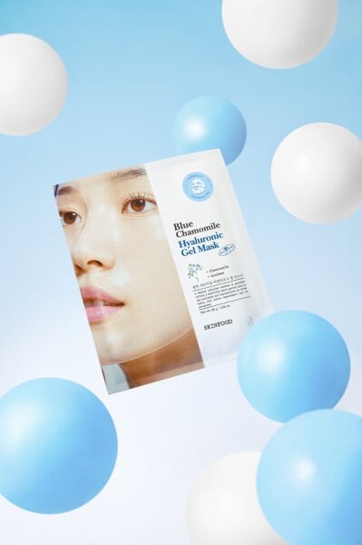 Skinfood Blue Chamomile Hyaluronic Gel Mask