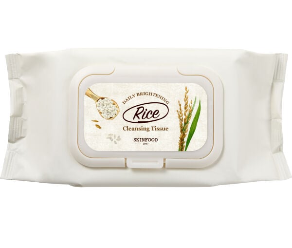 Skinfood Rice Daily Brightening Cleansing Tissue