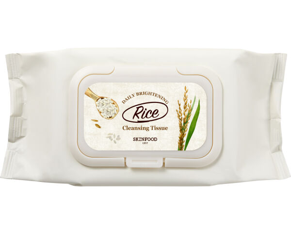 Skinfood Rice Daily Brightening Cleansing Tissue
